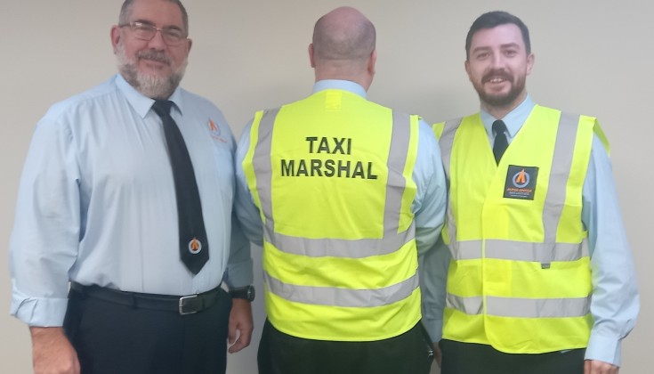Taxi marshal scheme increases safety over the festive period